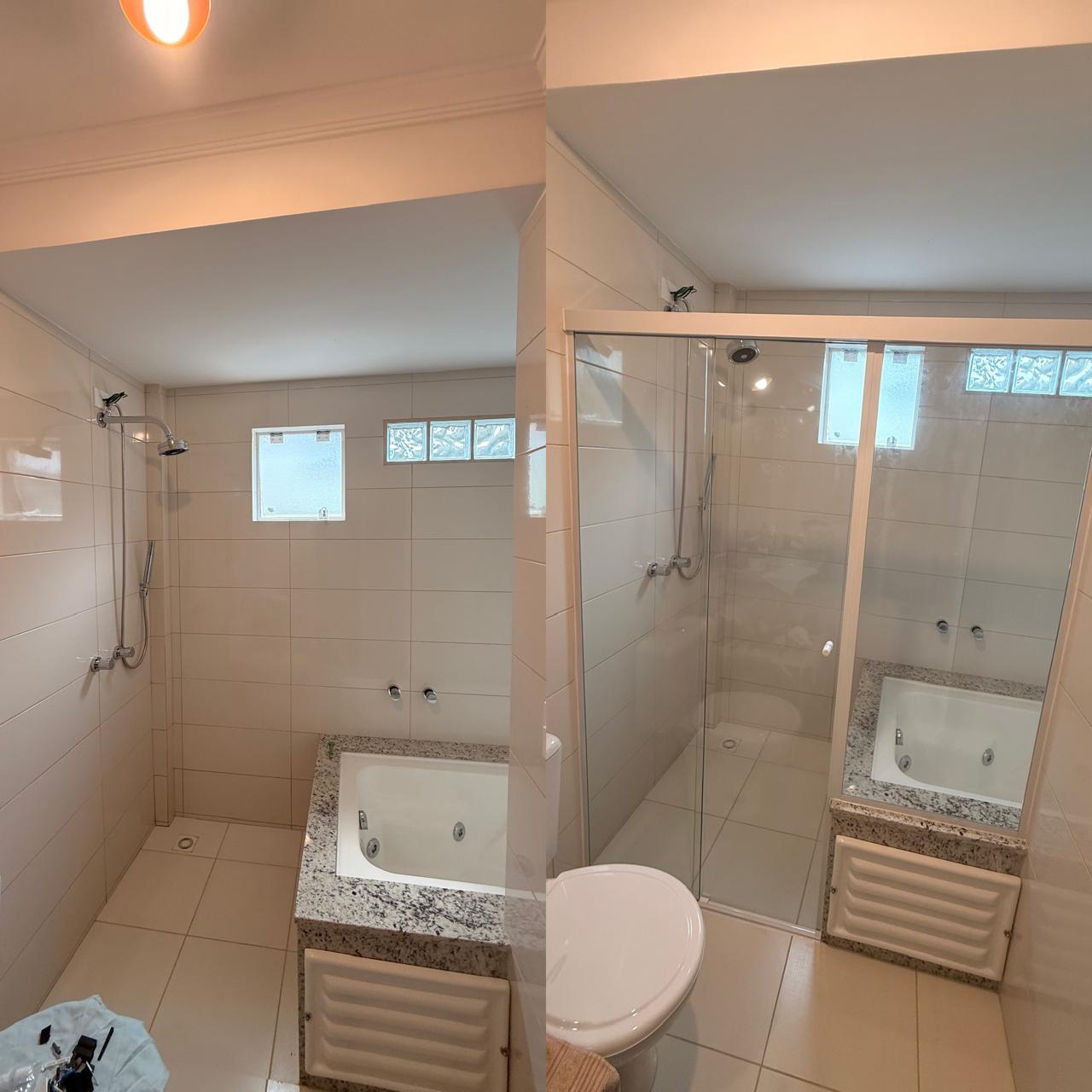 Porta, janela ou divisória de vidro executada pela Vidros FV — foto 20
