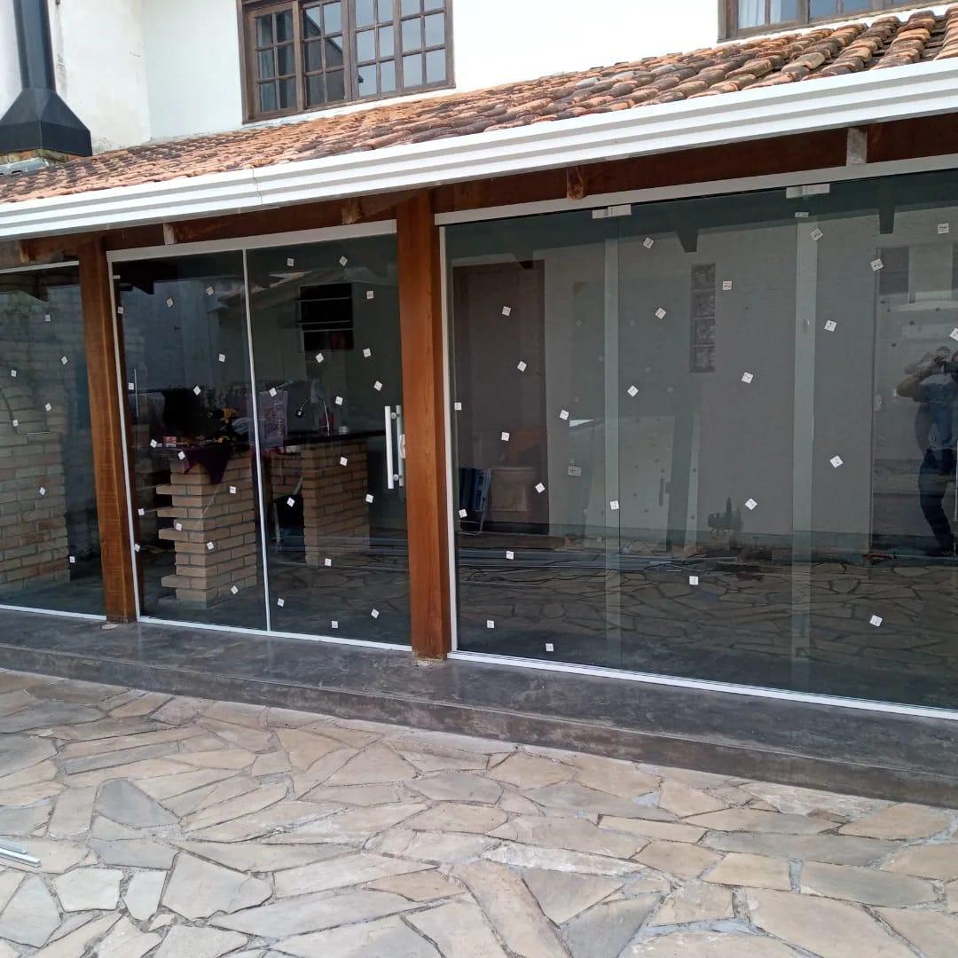 Porta, janela ou divisória de vidro executada pela Vidros FV — foto 5