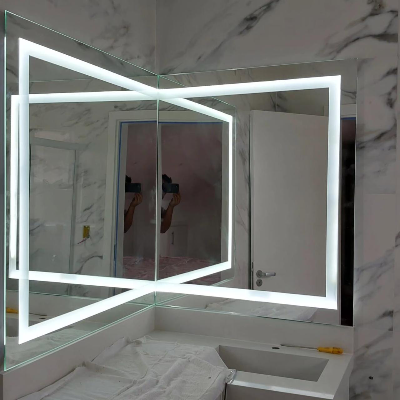 Espelho decorativo sob medida da Vidros FV — foto 6